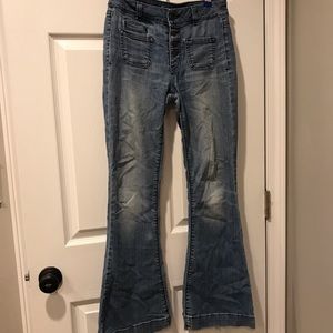 American Eagle High Rise Artist Flare